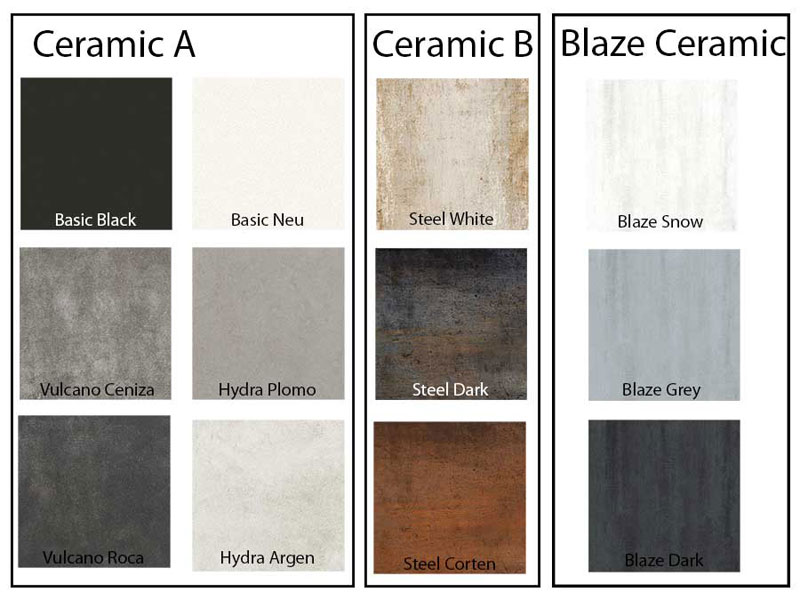 Urban ceramic dining table